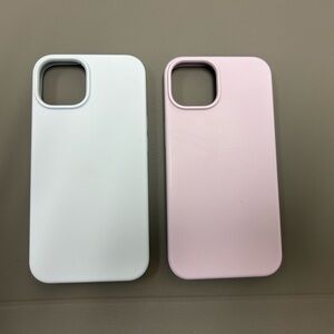 Ornarto Slim Liquid Silicone Soft Gel Rubber Protective Cell Phone Case